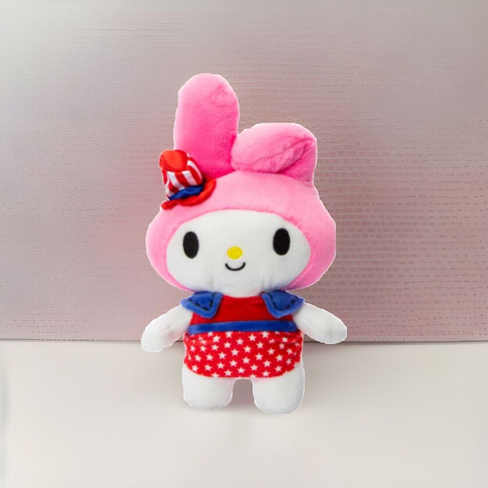 🔥Hello Kitty and Friends My Melody 12” Plush American Patriotic BNWT🔥
